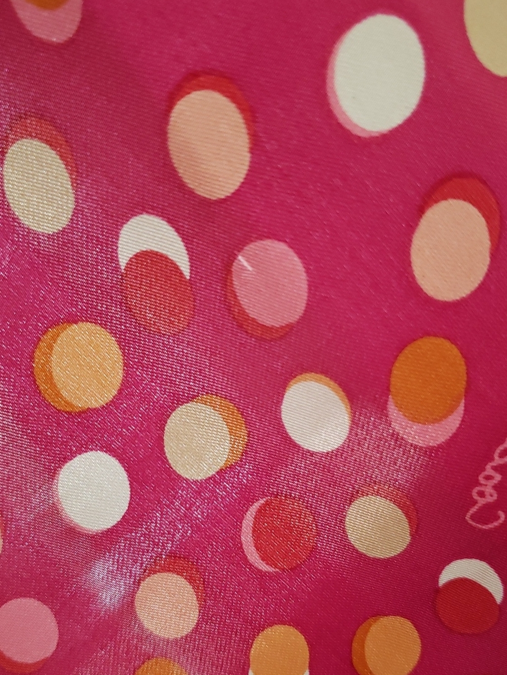 Coach Signature Scarf - Picture 6 of 6